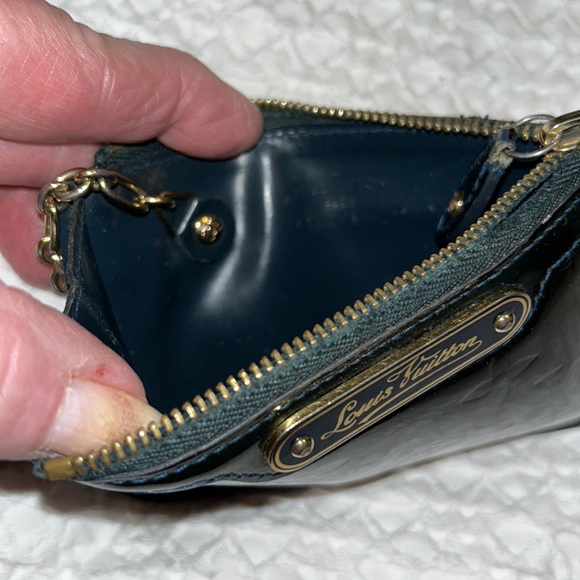 COPY - Louis Vuitton zip key pouch Vernis  pouch card wallet an issue - Picture 11 of 12